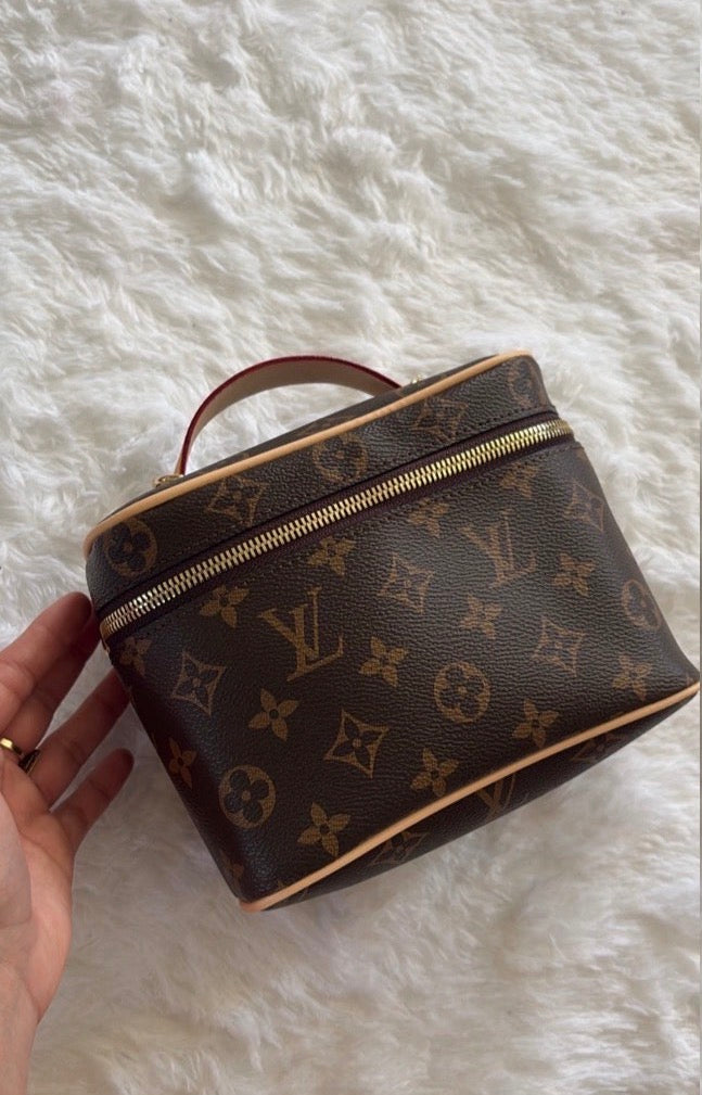Brown Monogram Makeup Bag 🤎