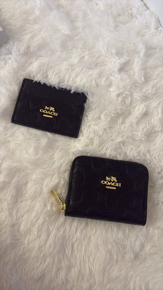 Coach wallet set